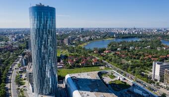 Mobile Community Management aplikacija dostupna u zgradi SkyTower , najvišoj zgradi u Rumunjskoj